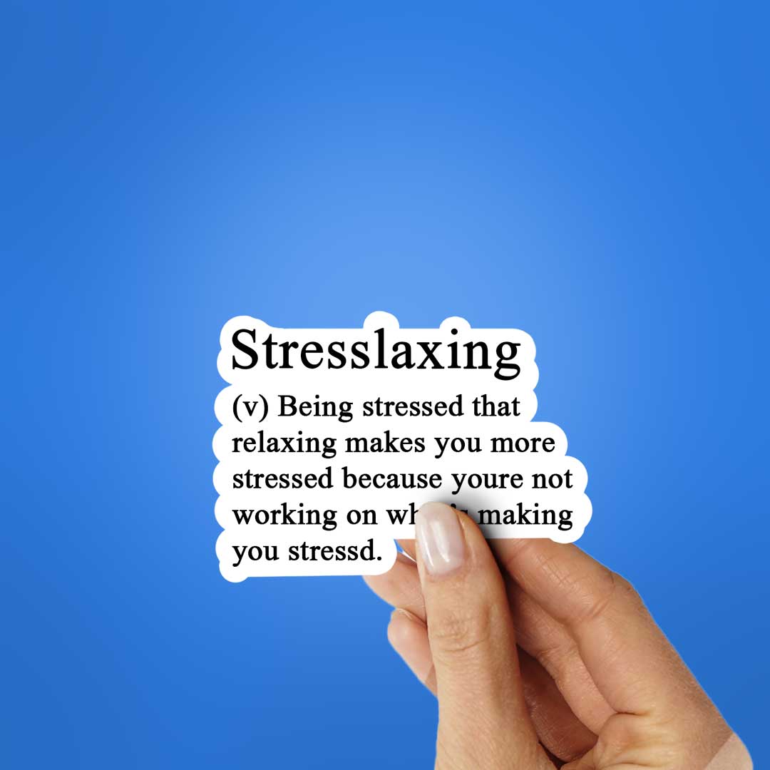 Stresslaxing Sticker