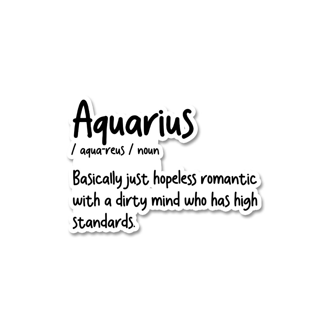 Aquarious  Sticker