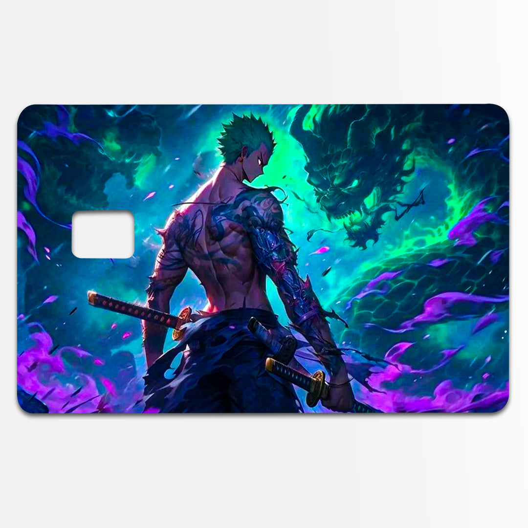 Zoro With Dragon Credit Card Skin