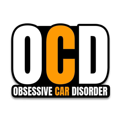 Obsessive Car Disorder Bumper Sticker