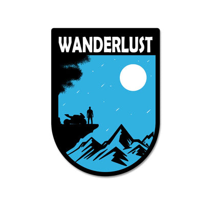 Wanderlust  Sticker
