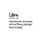 Libra  Sticker