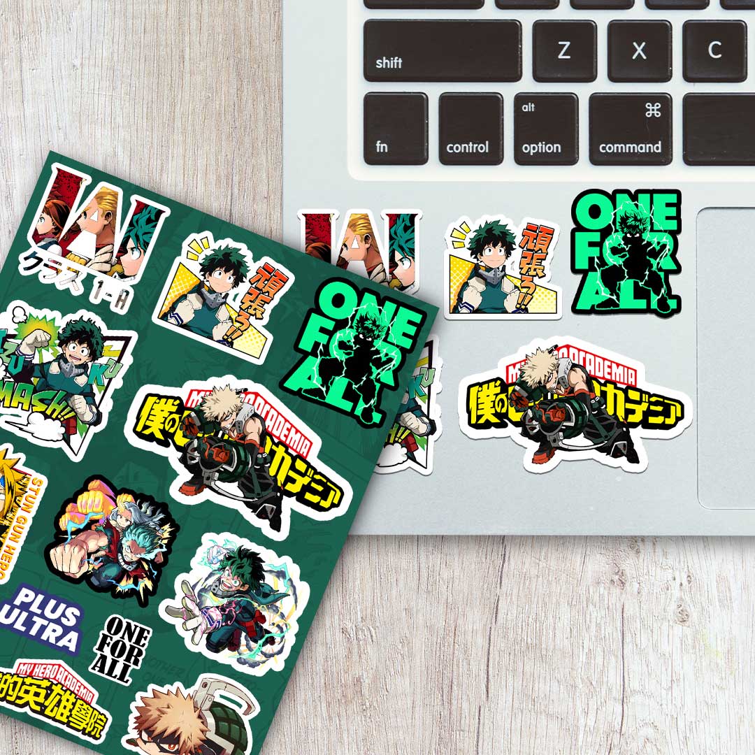 My Hero Academia Mini Sticker Sheet