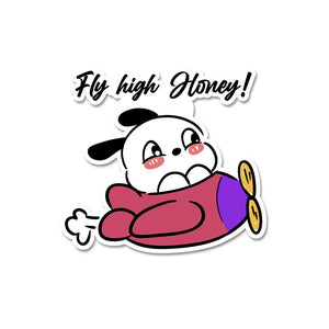 Fly High Honey  Sticker