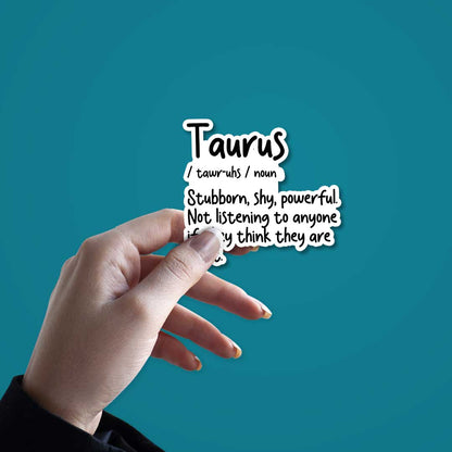 Taurus  Sticker