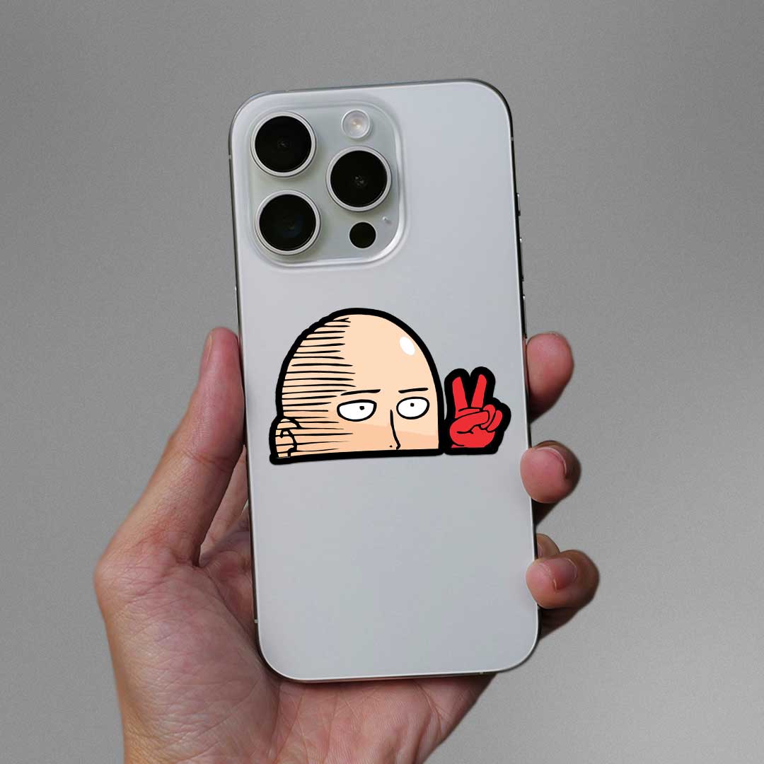 Saitama Peace Sticker