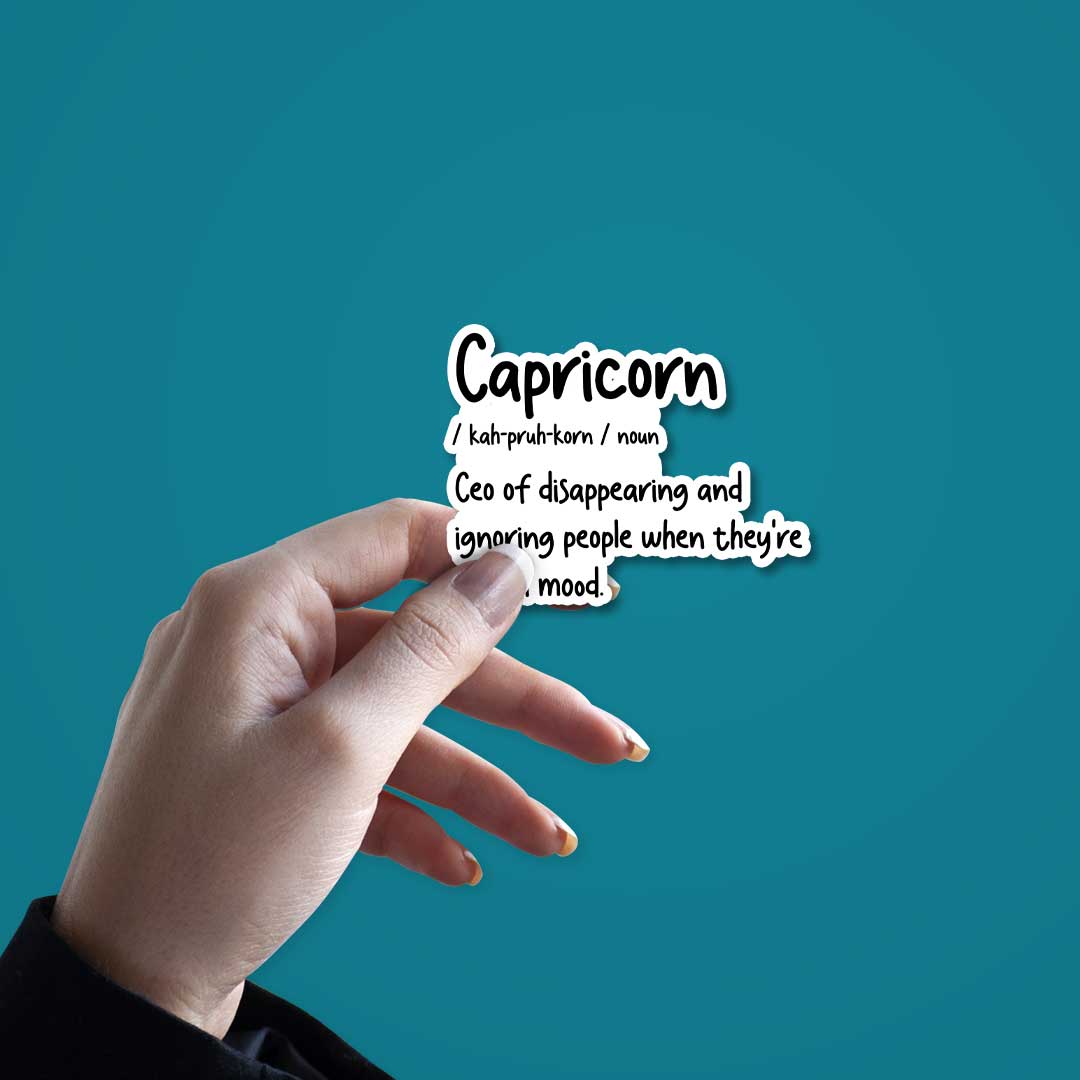 Capricorn  Sticker