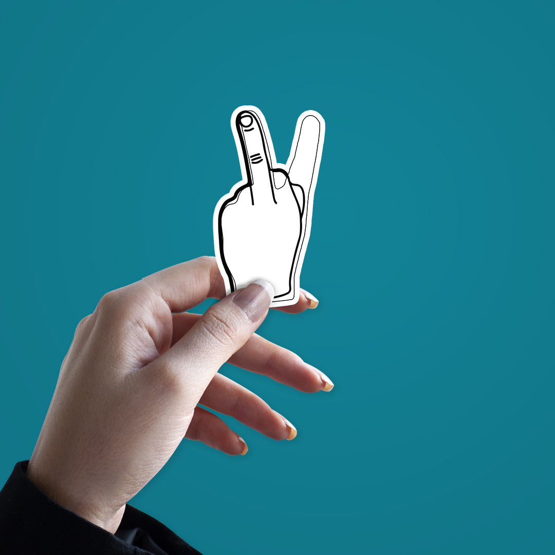 Peace Sign Sticker