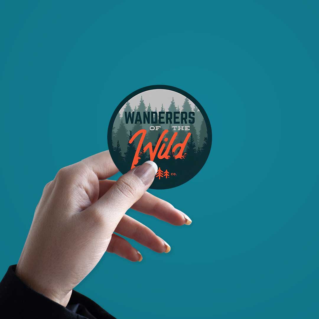 Wanderers Of The Wild Sticker