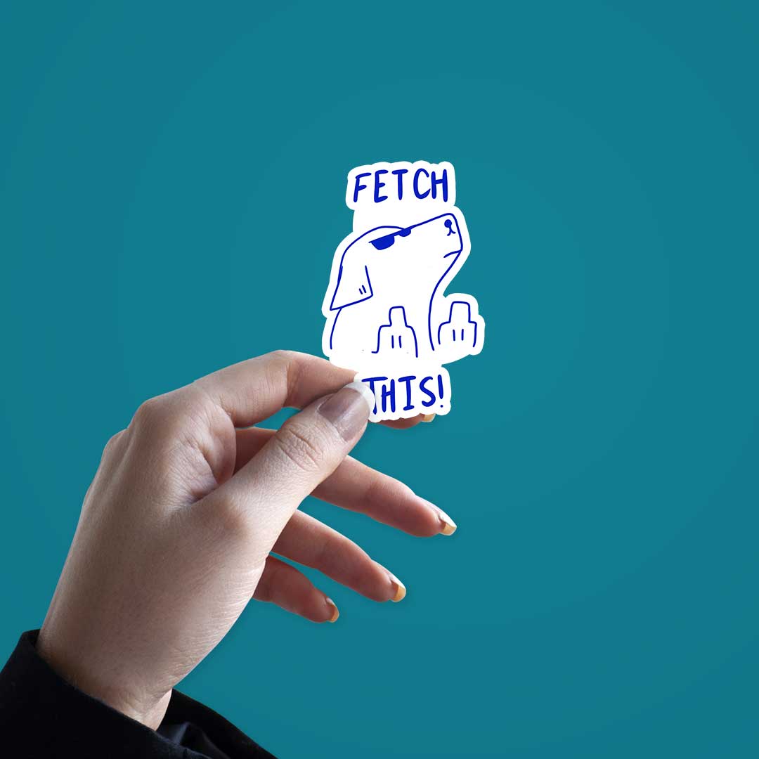 Fetch Sticker