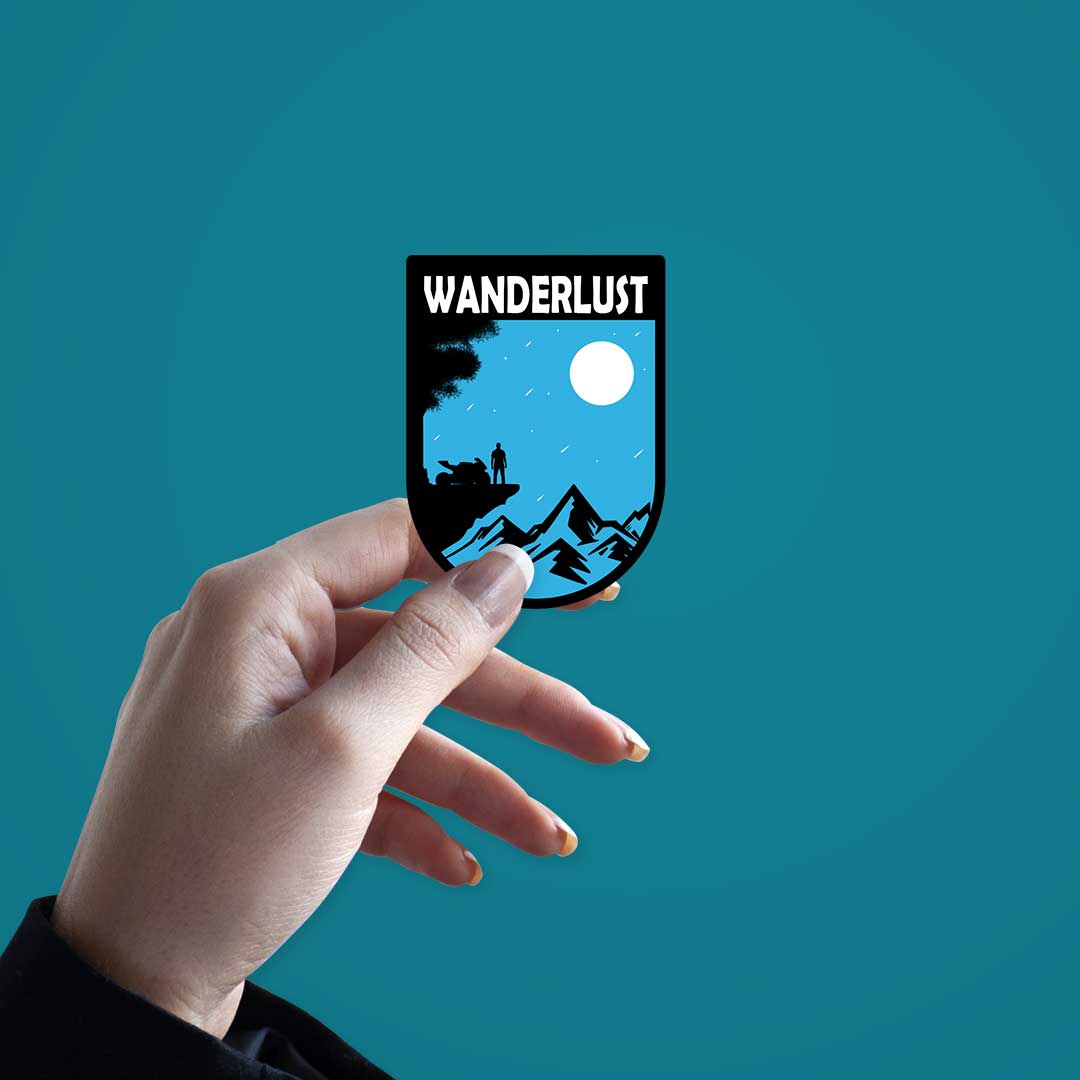 Wanderlust  Sticker