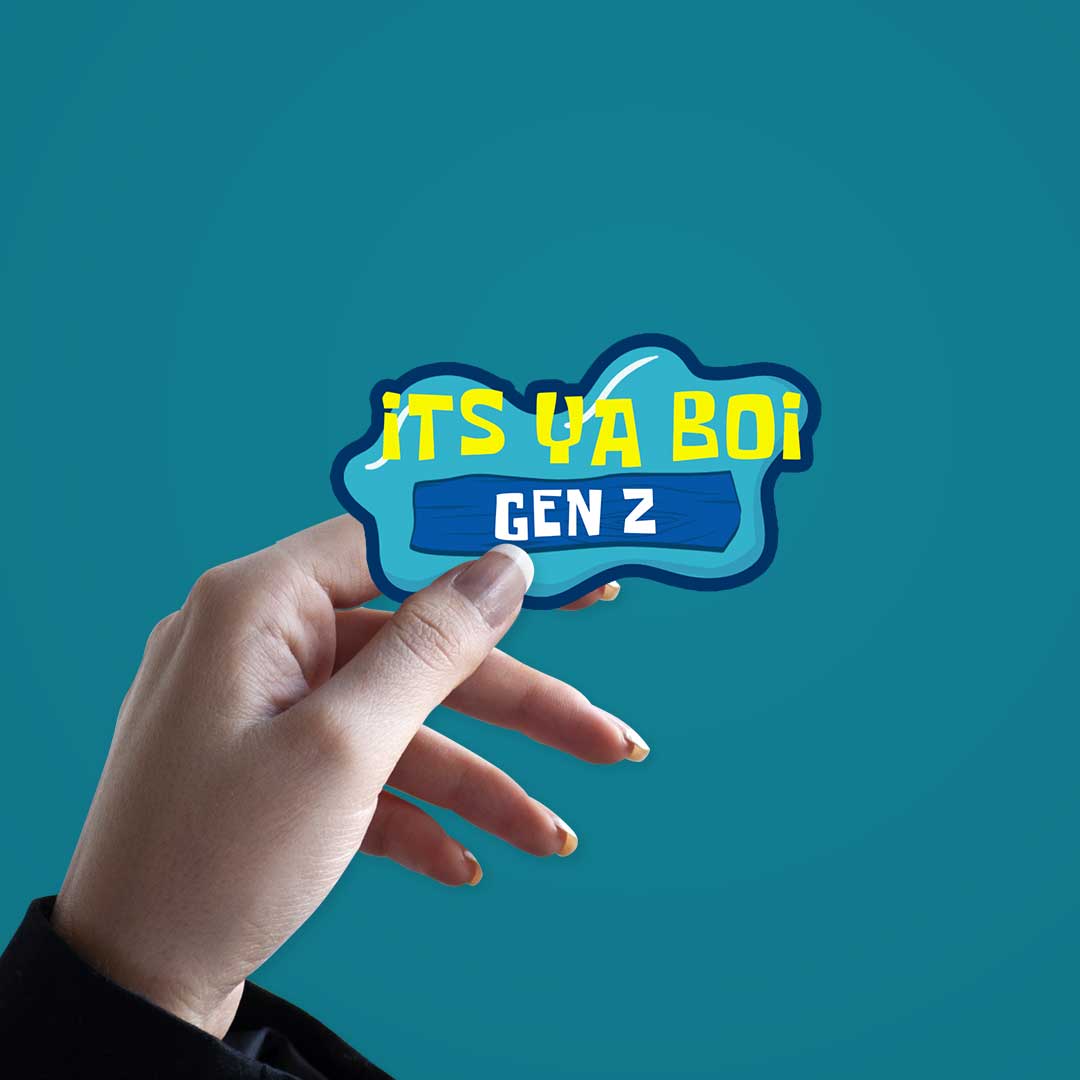 Its Ya Boi Gen Z  Sticker