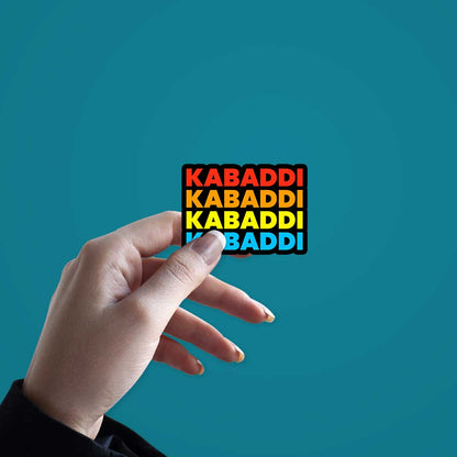 Kabaddi  Sticker