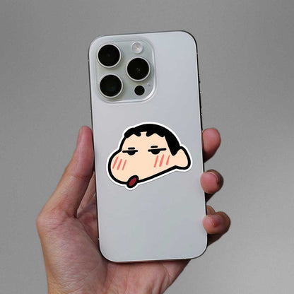 Shy Shinchan Sticker