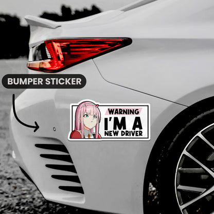 New Driver  Bumper Sticker