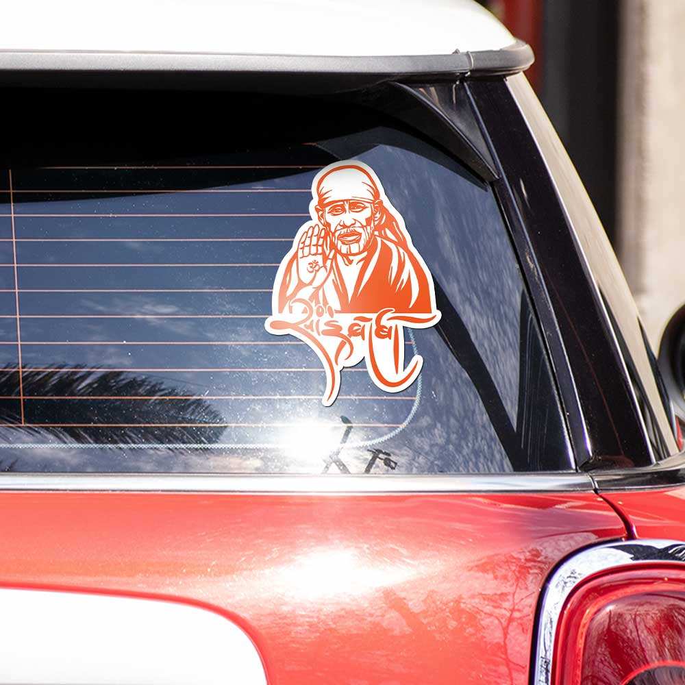 Sai Baba Bumper Sticker