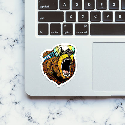 Adventure Bear Stickers