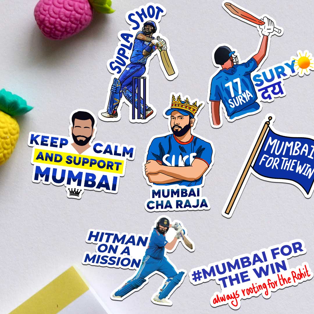 Mumbai Sticker Pack [15 Sticker]