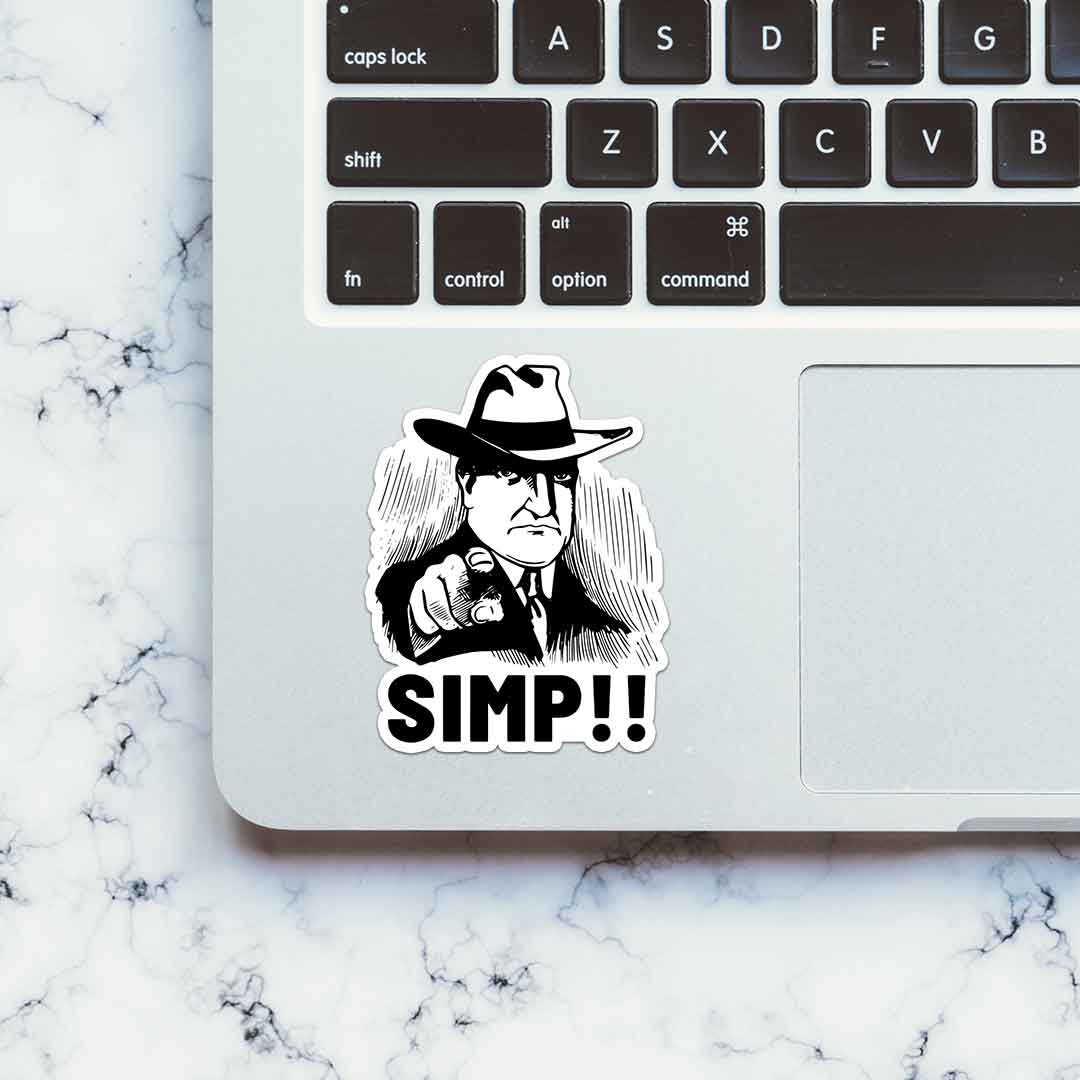 Simp Sticker