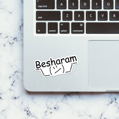 Besharam Sticker