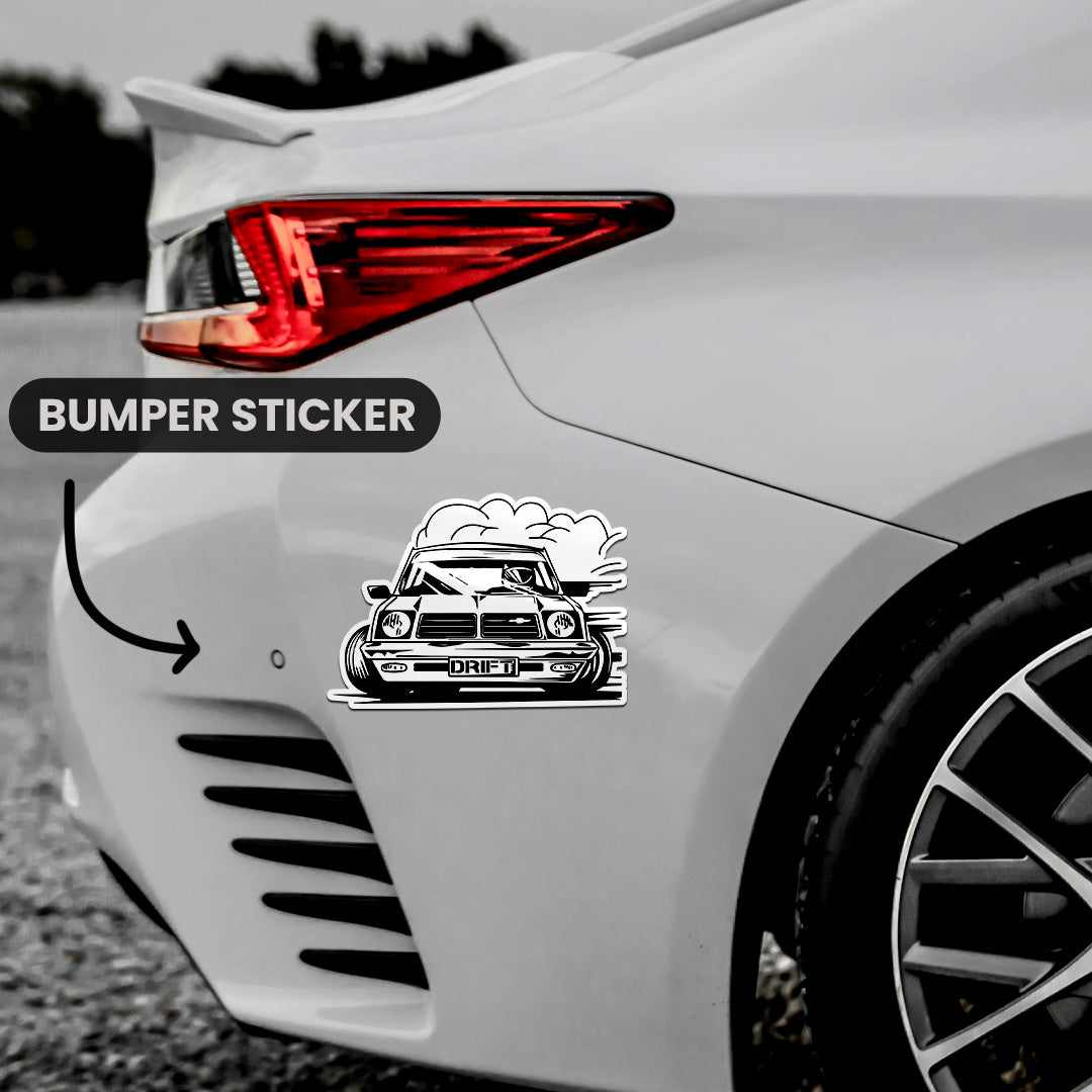 Drift Bumper Sticker | STICK IT UP