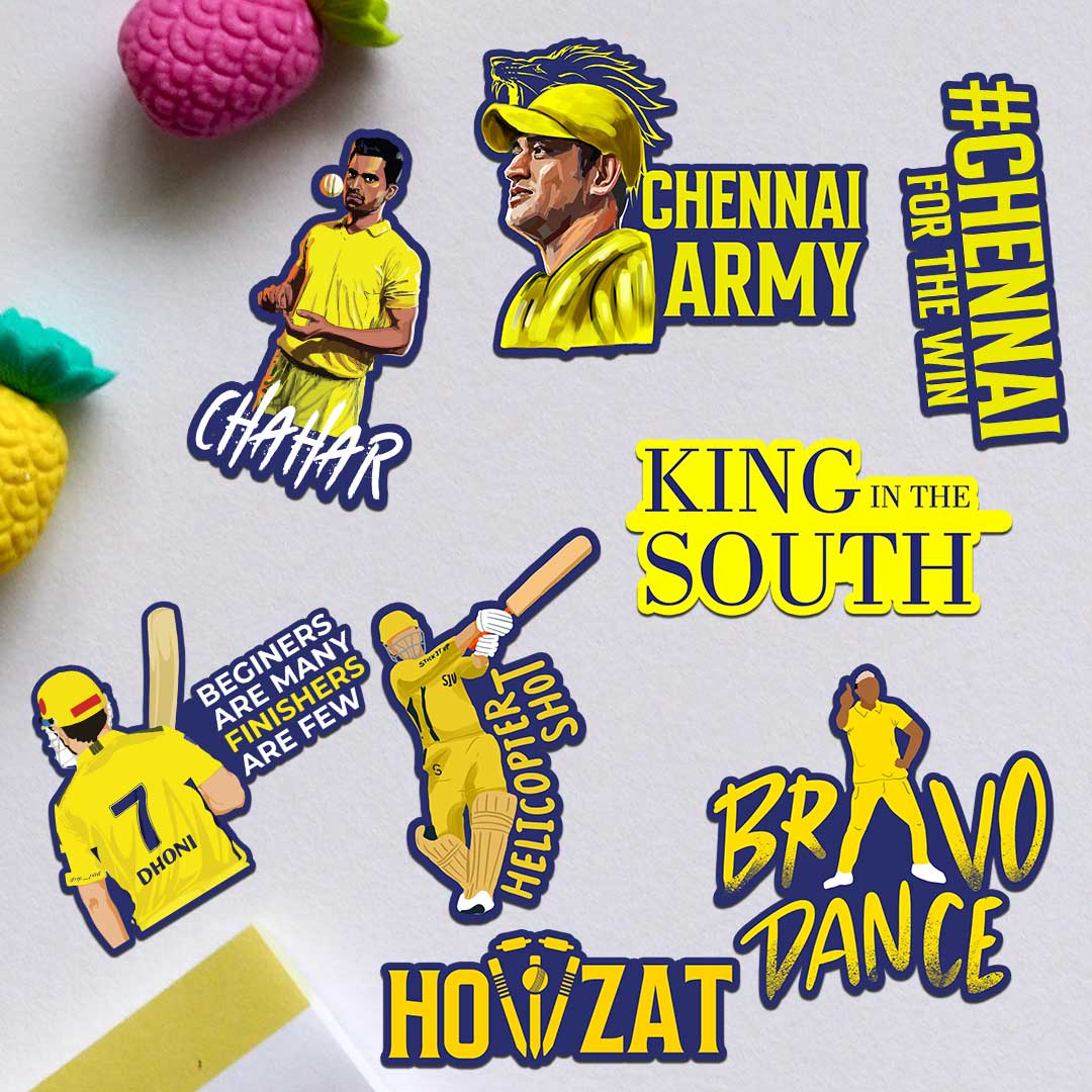 Chennai Sticker Pack [15 Sticker]