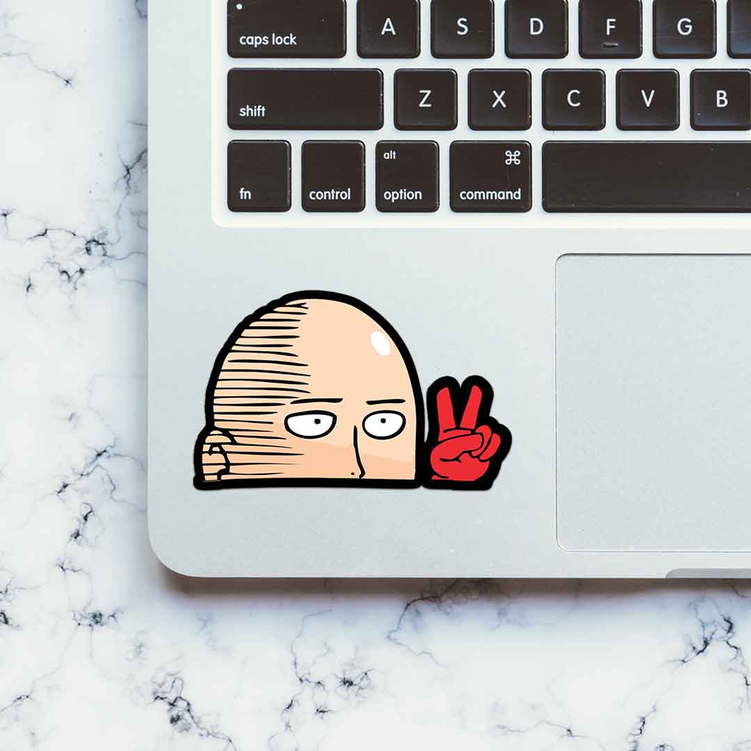 Saitama Peace Sticker