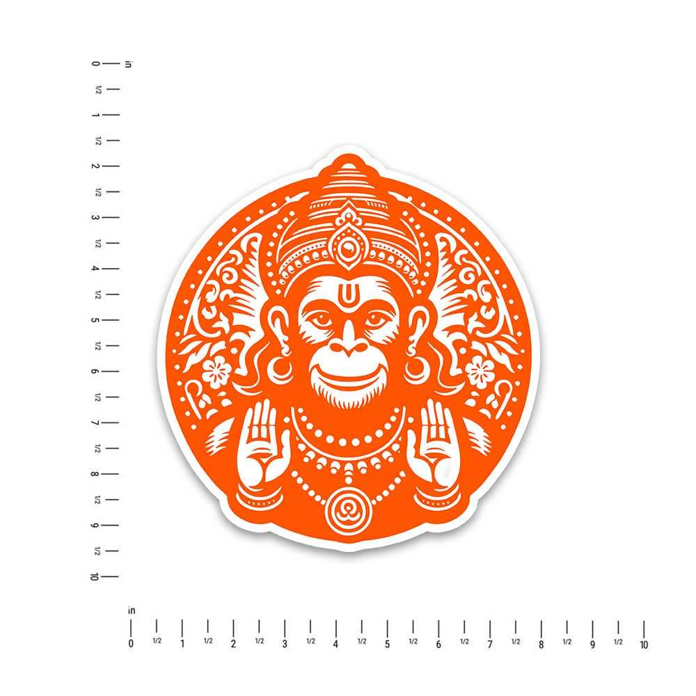 Hanuman Bumper Sticker