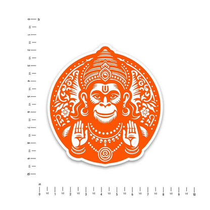 Hanuman Bumper Sticker