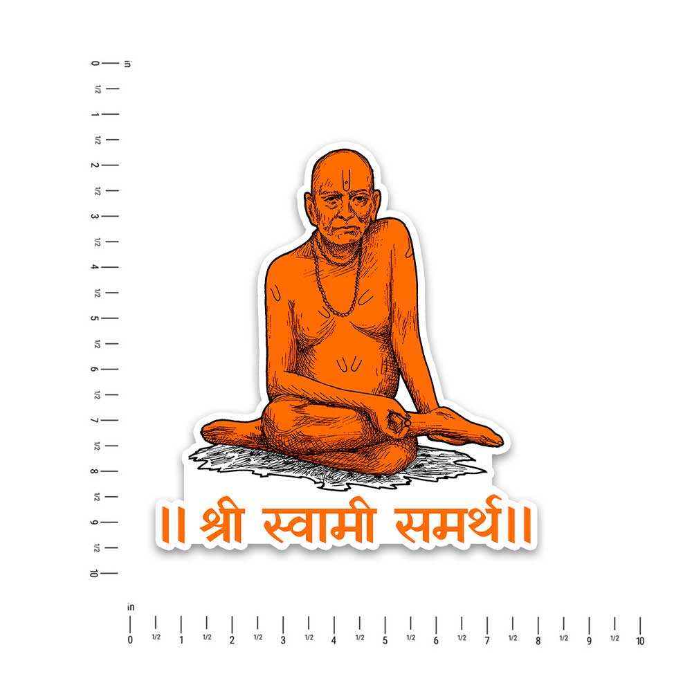 Swami Samarth Bumper Sticker