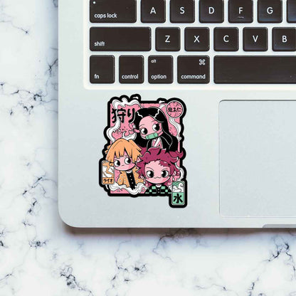 The Slayer of Demons Trio Sticker