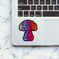 K Perry Mushroom Head Sticker
