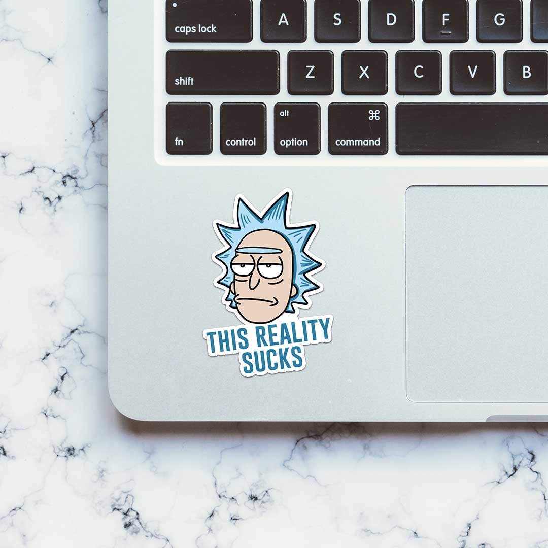 This Reality Sucks Sticker