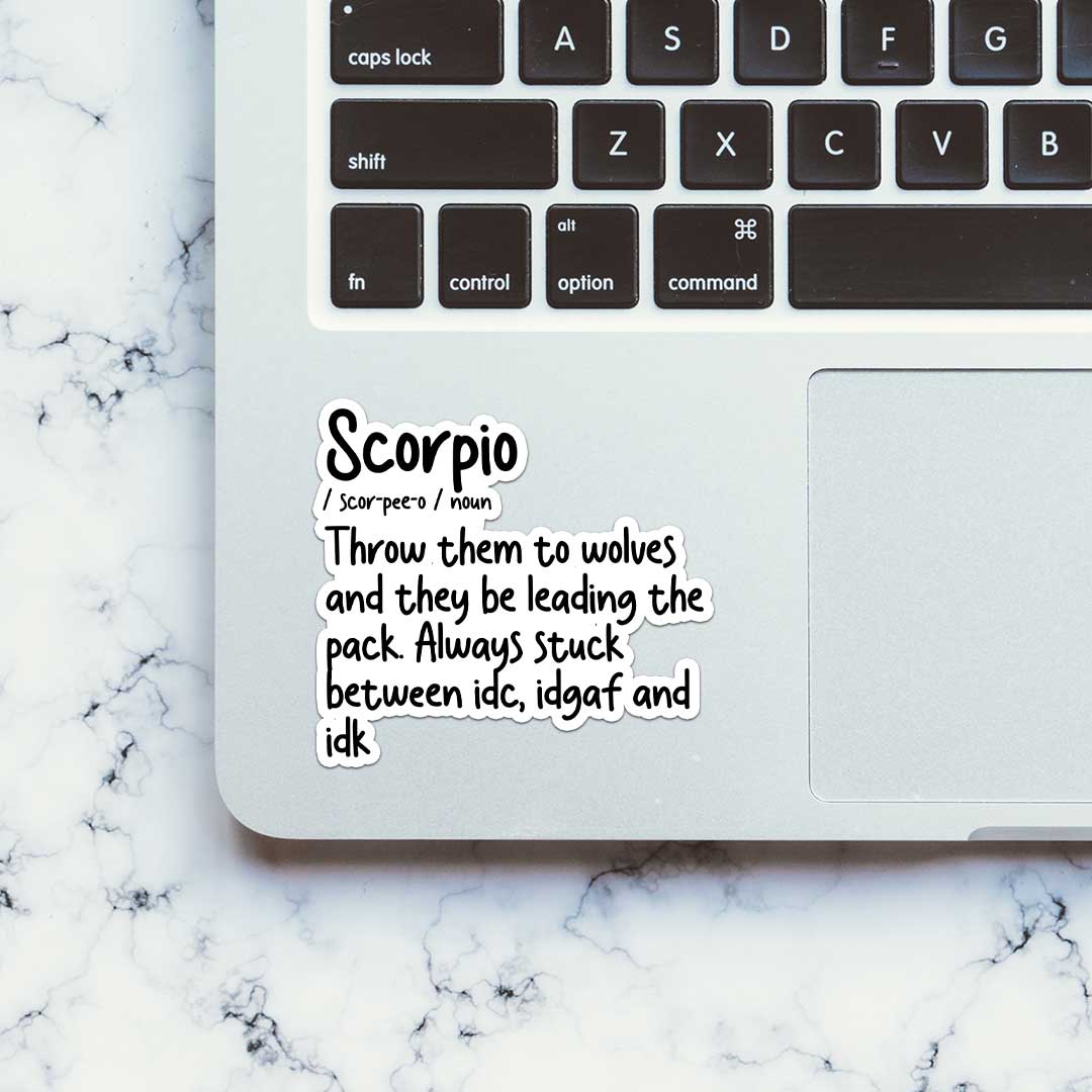 Scorpio  Sticker