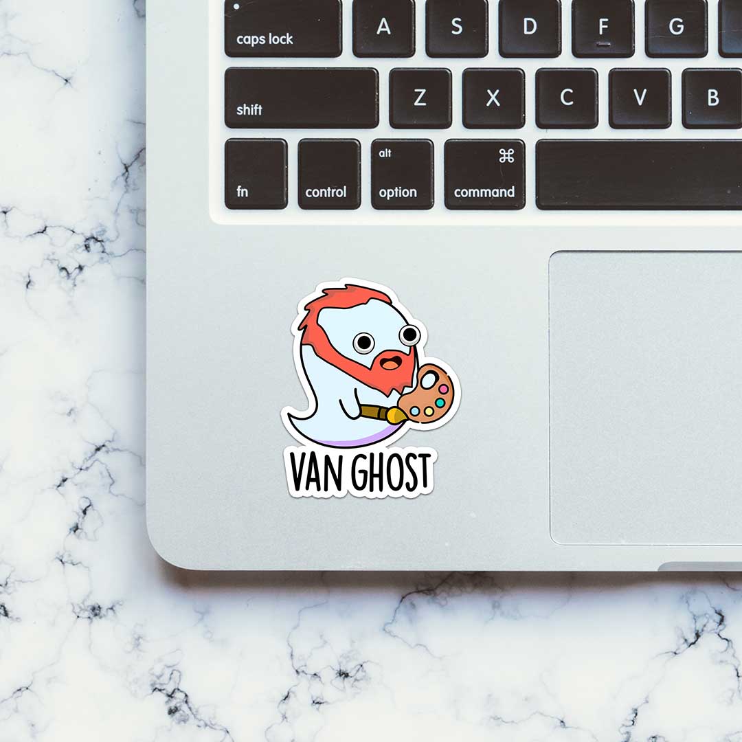 Van Ghost  Sticker