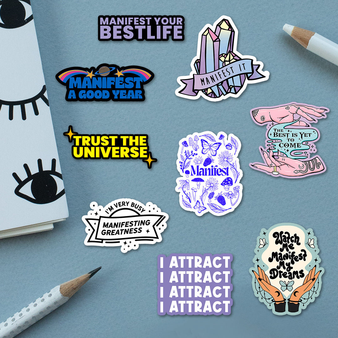 Manifestation  Sticker Pack [15 Sticker]