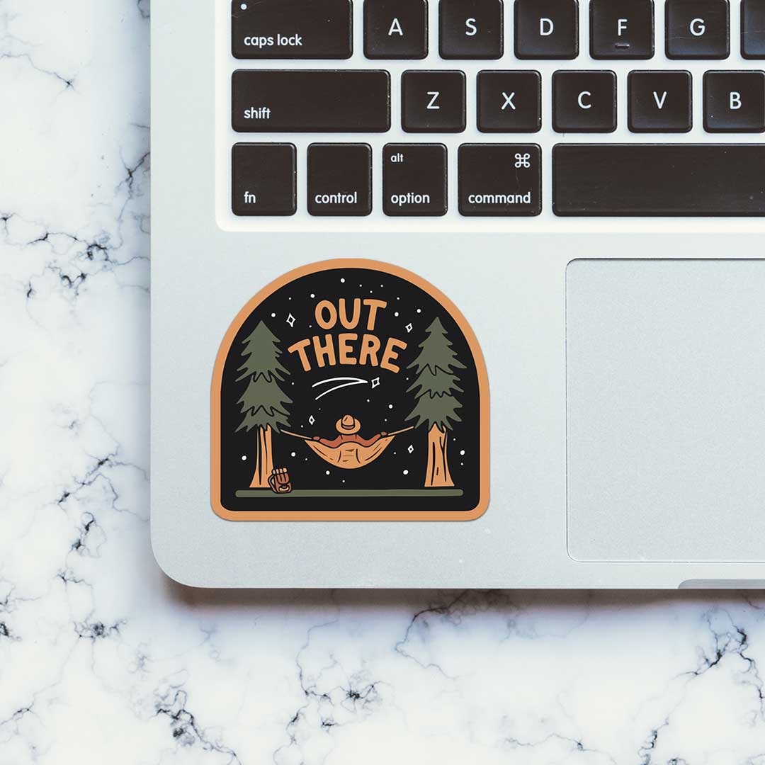 Out There  Sticker