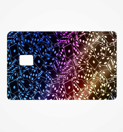 Dice Holographic Credit Card Skin | STICK IT UP