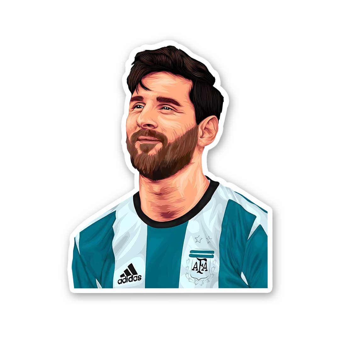 Lionel Messi Argentina 2.0 Sticker