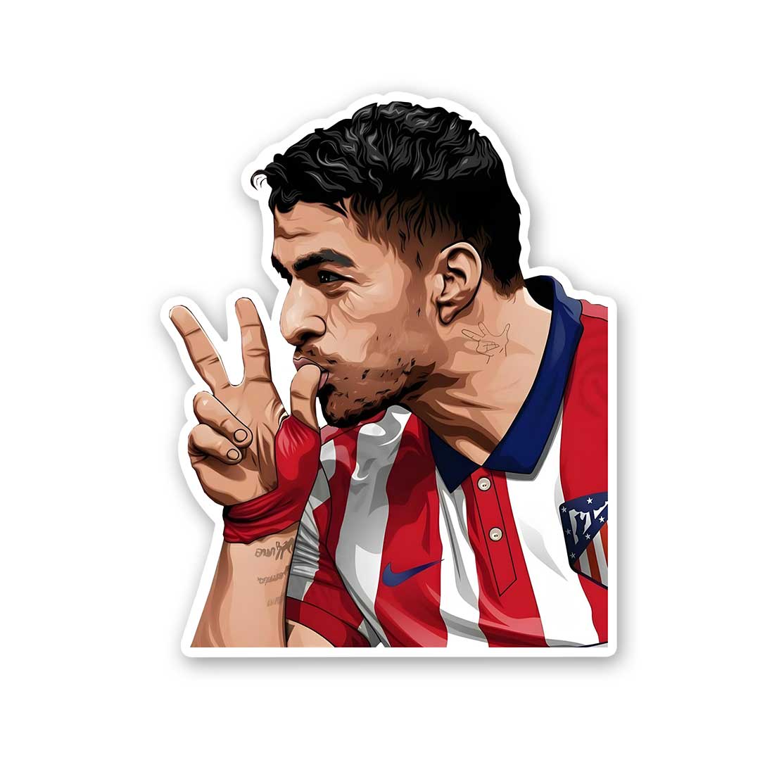 Luis Suarez Sticker