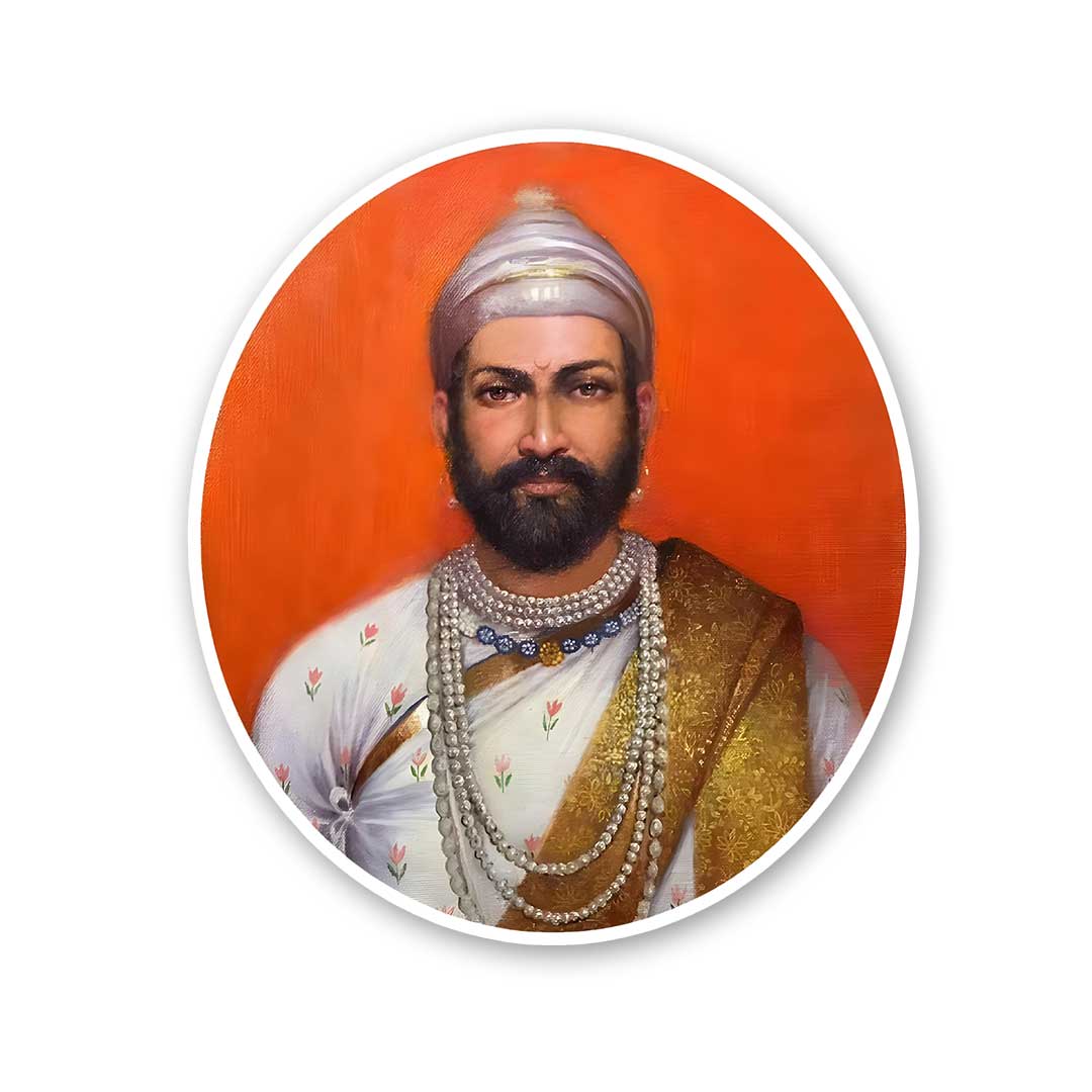 Shivaji Maharaj Ji 2.0 Sticker