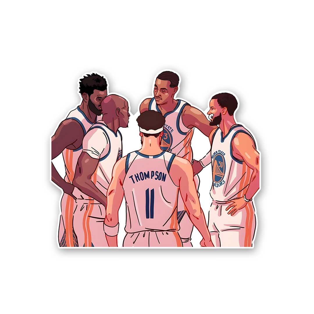 Golden State Warriors Team Sticker