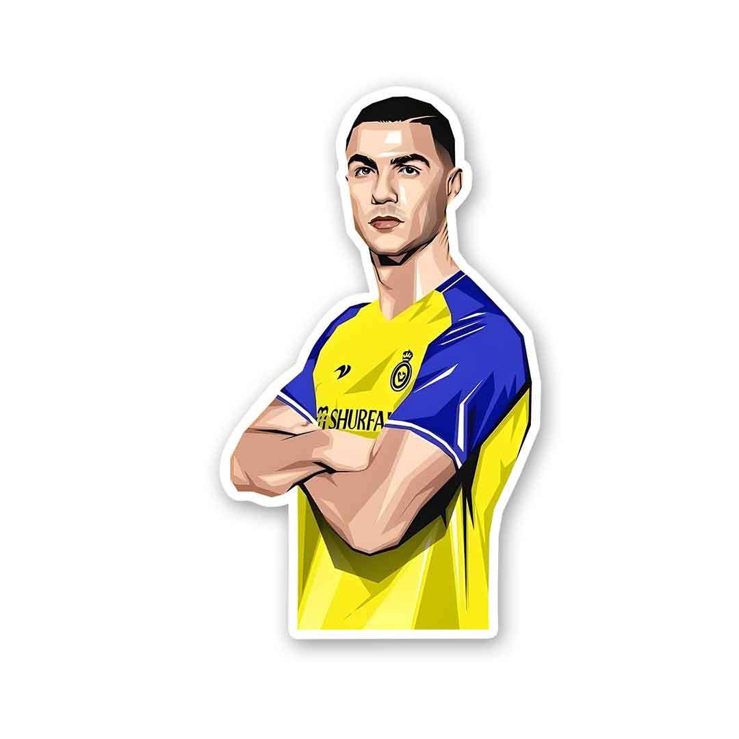 Cristiano Ronaldo Al Nassr Sticker