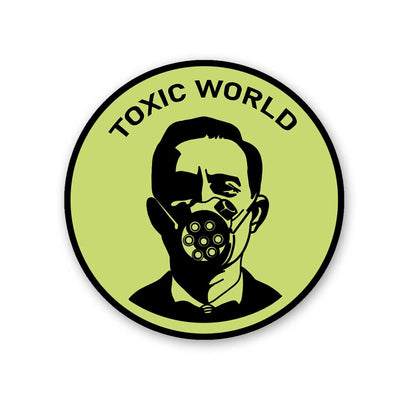 Toxic World Sticker