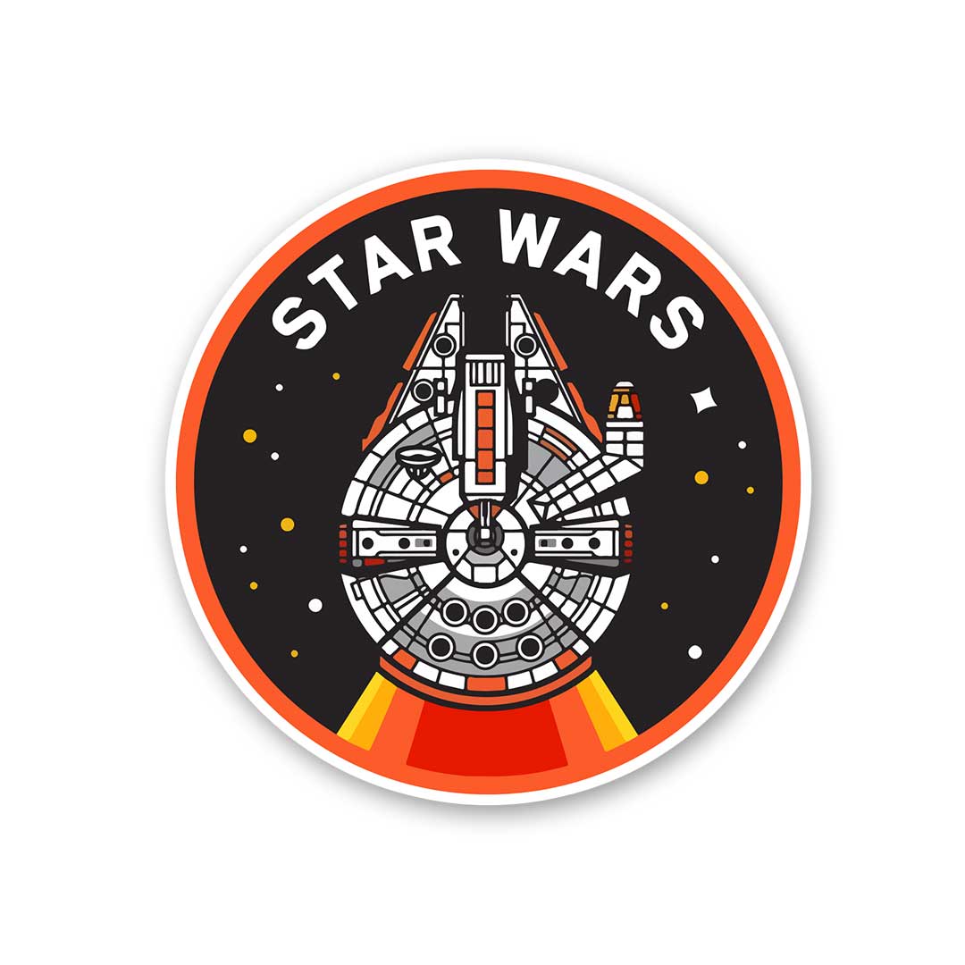 Star Wars Ship Sticker