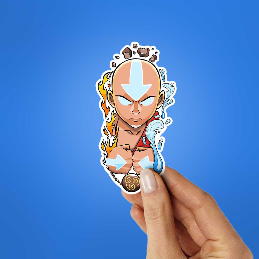 Aang The Airbender Sticker