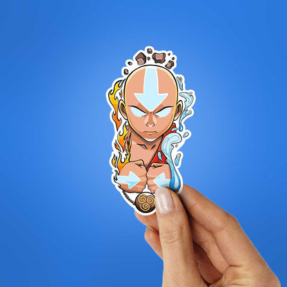 Aang The Airbender Sticker