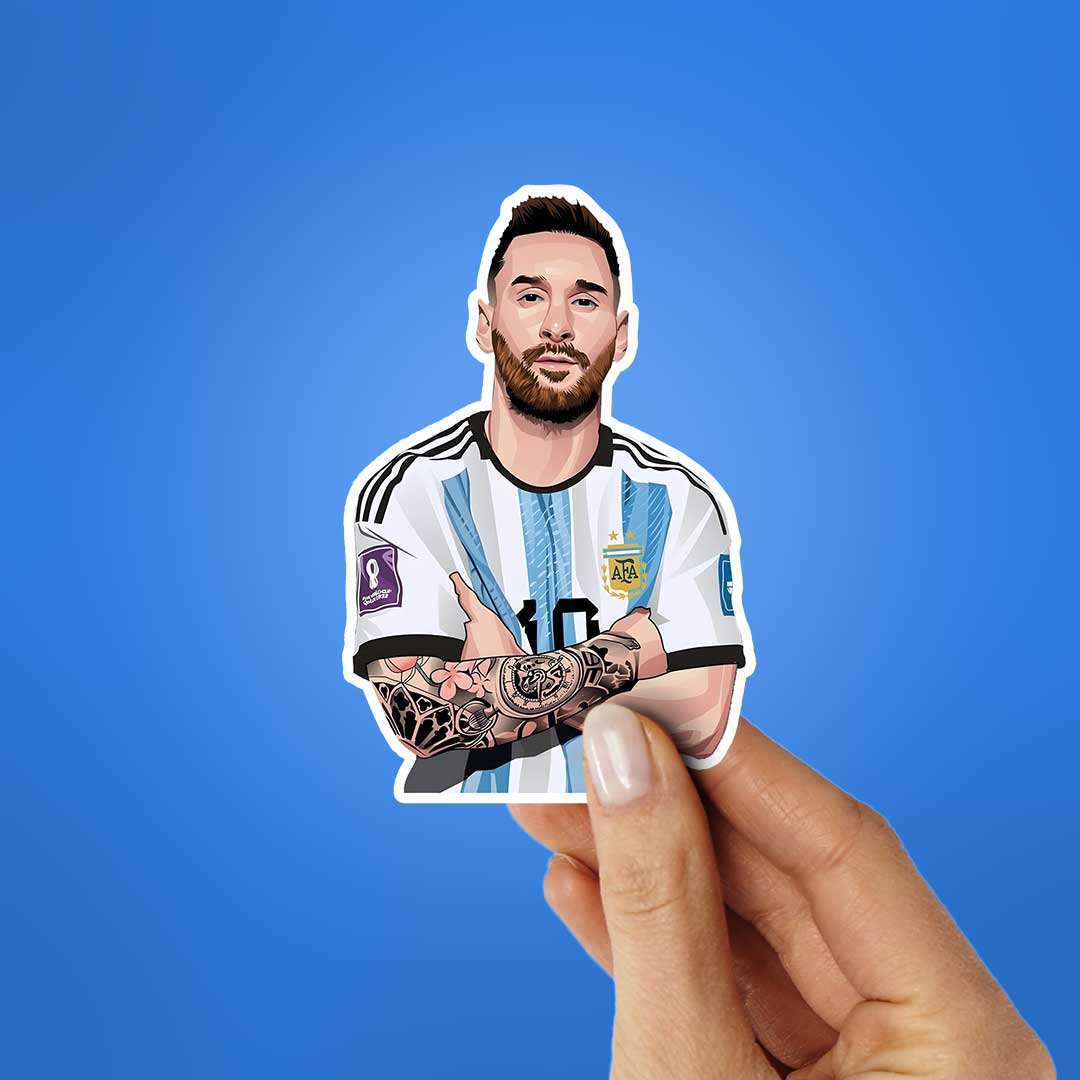 Lionel Messi Argentina Sticker