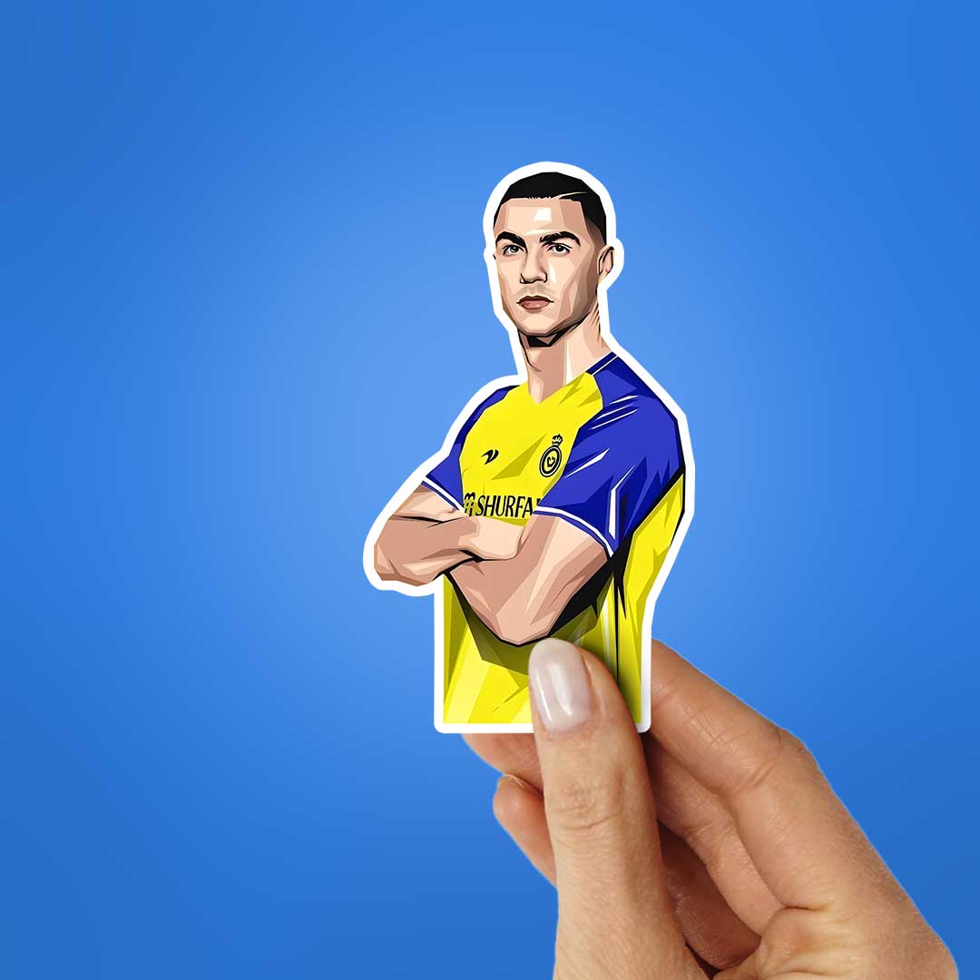 Cristiano Ronaldo Al Nassr Sticker