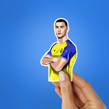 Cristiano Ronaldo Al Nassr Sticker